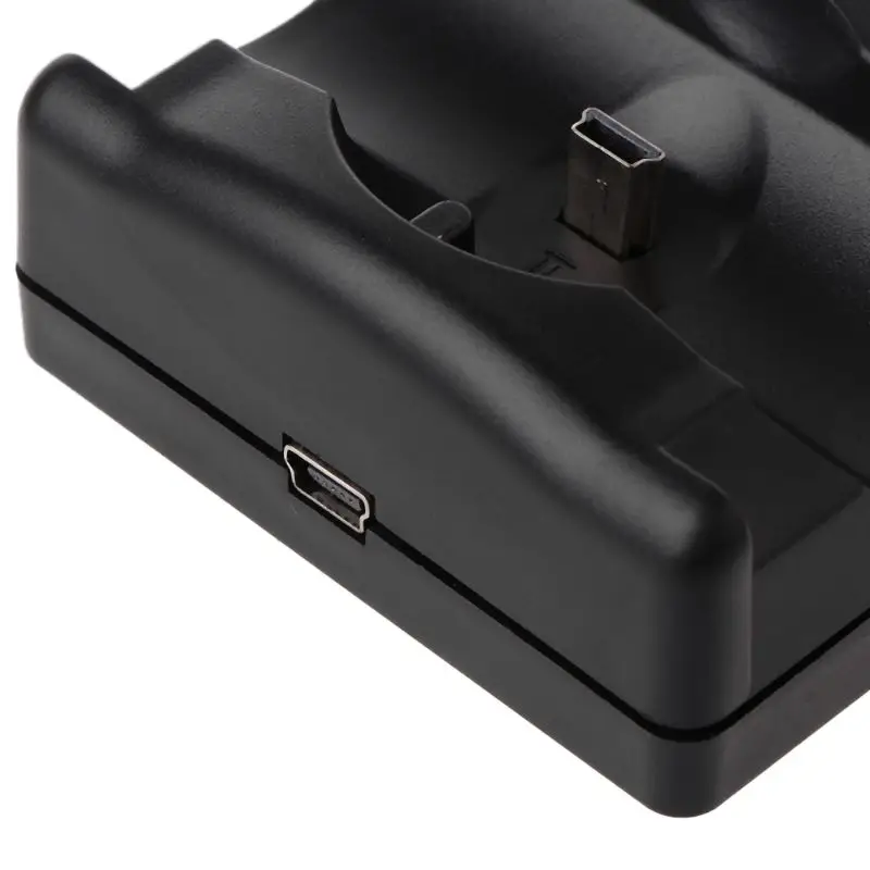 Black Universal USB Powered Dual Double Charger Dock Stand Charging Station for PS3 Move Wireless Controller
Black Universal USB Powered Dual Double Charger Dock Stand Charging Station for PS3 Move Wireless Controller