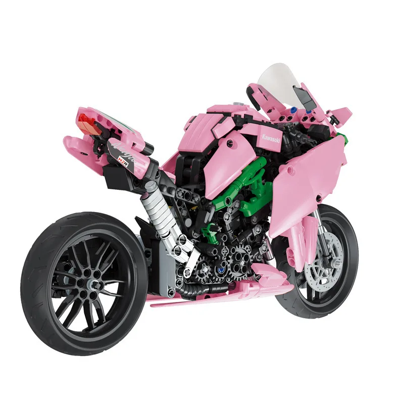 85001 85002 838 PCS Kawasaki H2 Super Motor Building Blocks Assembled Bricks Sets MOC Modern Creator Gifts Friends Kids Girls
85001 85002 838 PCS Kawasaki H2 Super Motor Building Blocks Assembled Bricks Sets MOC Modern Creator Gifts Friends Kids Girls