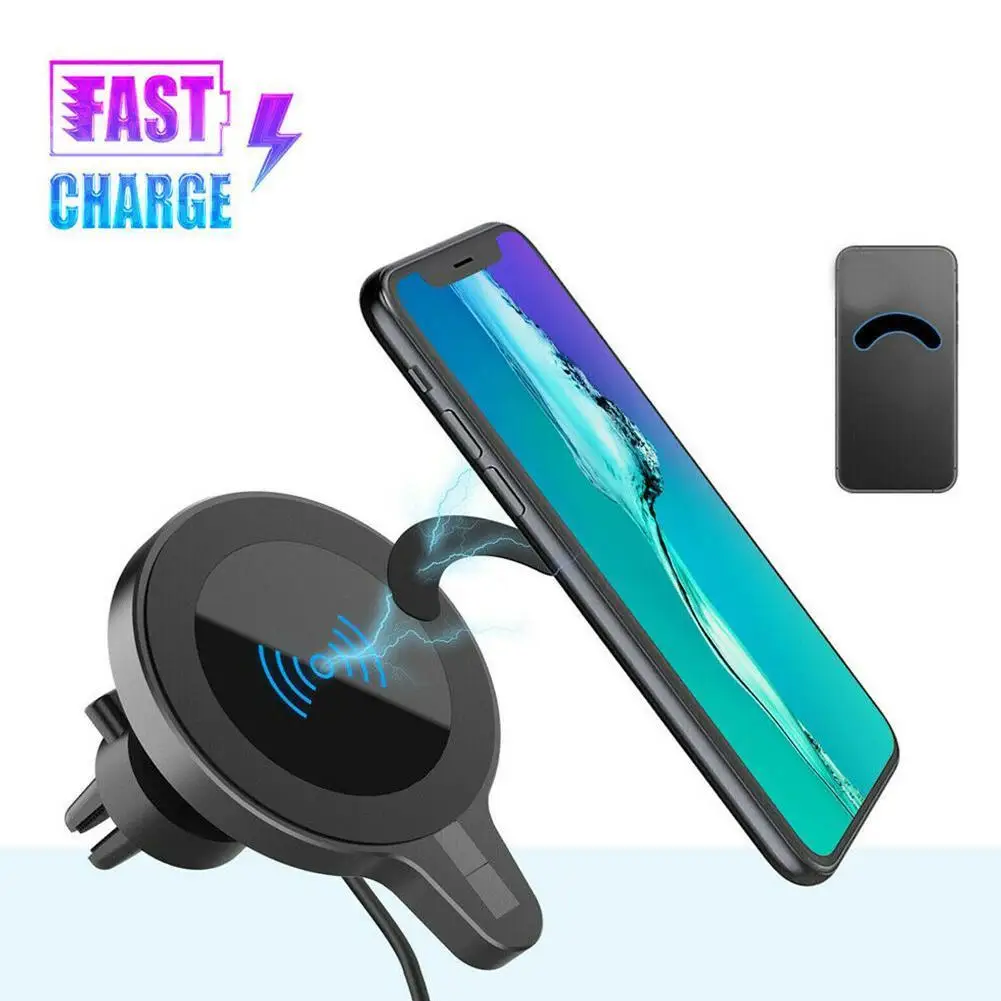 Portable Wireless Car Charger Bracket Mount Stand For 12 All Qi-enabled Smartphone
Portable Wireless Car Charger Bracket Mount Stand For 12 All Qi-enabled Smartphone