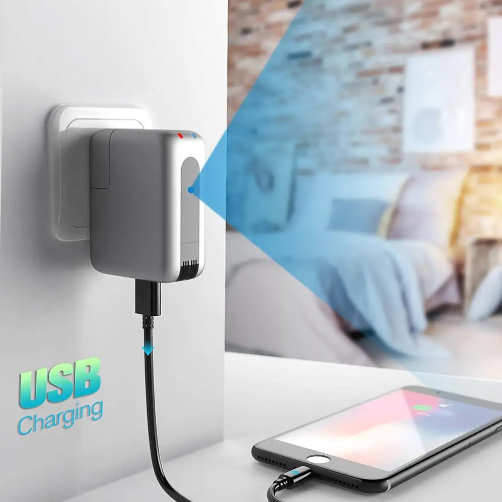 Wireless WiFi Plug Camera USB Charger micro camera Secret Camcorder 4K FHD Night Vision Motion Detect Security Video Recorder
Wireless WiFi Plug Camera USB Charger micro camera Secret Camcorder 4K FHD Night Vision Motion Detect Security Video Recorder