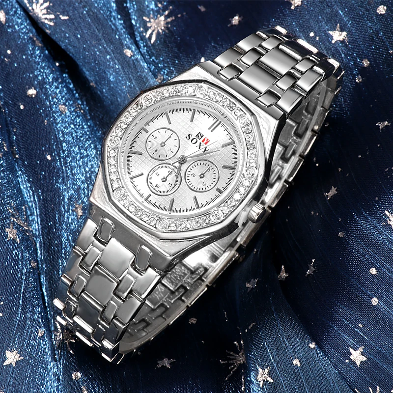 SOXY 2019 Watches Women's Octagon Ladies Watch Stainless Steel Watch Bracelet zegarek damski Watches Femme Gift Clock Saat
SOXY 2019 Watches Women's Octagon Ladies Watch Stainless Steel Watch Bracelet zegarek damski Watches Femme Gift Clock Saat