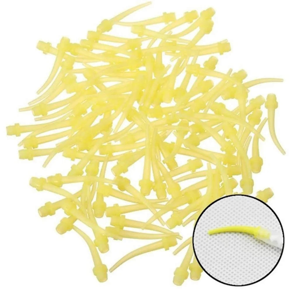 100 PCS Dental-impression Mixing Tips Dental Materials Silicone Rubber Impression Material Bend Dental Materials Dentist Product
100 PCS Dental-impression Mixing Tips Dental Materials Silicone Rubber Impression Material Bend Dental Materials Dentist Product