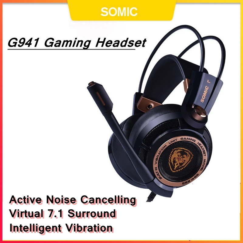 Игровые наушники Somic G941 USB 7.1 Виртуальный объемный звук Игровая гарнитура Наушники с микрофоном Стерео басовые вибрации для ПК наушники игро...
Игровые наушники Somic G941 USB 7.1 Виртуальный объемный звук Игровая гарнитура Наушники с микрофоном Стерео басовые вибрации для ПК наушники игро...