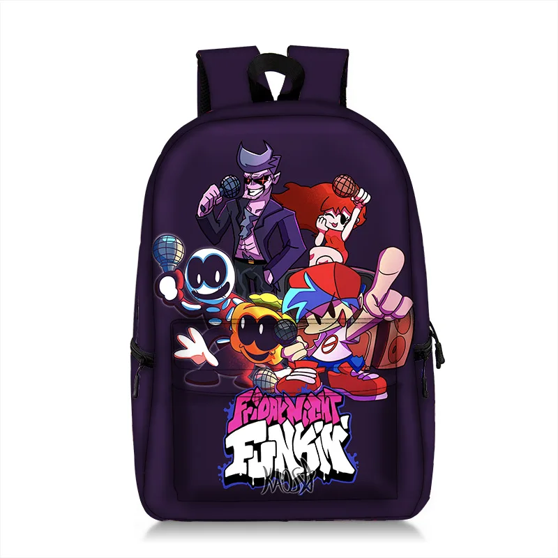 Friday Night Funkin Cartoon Men Women Backpack Oxford School Bag High Capacity Teenager Child Bag Travel Backpack Figure Toys
Friday Night Funkin Cartoon Men Women Backpack Oxford School Bag High Capacity Teenager Child Bag Travel Backpack Figure Toys