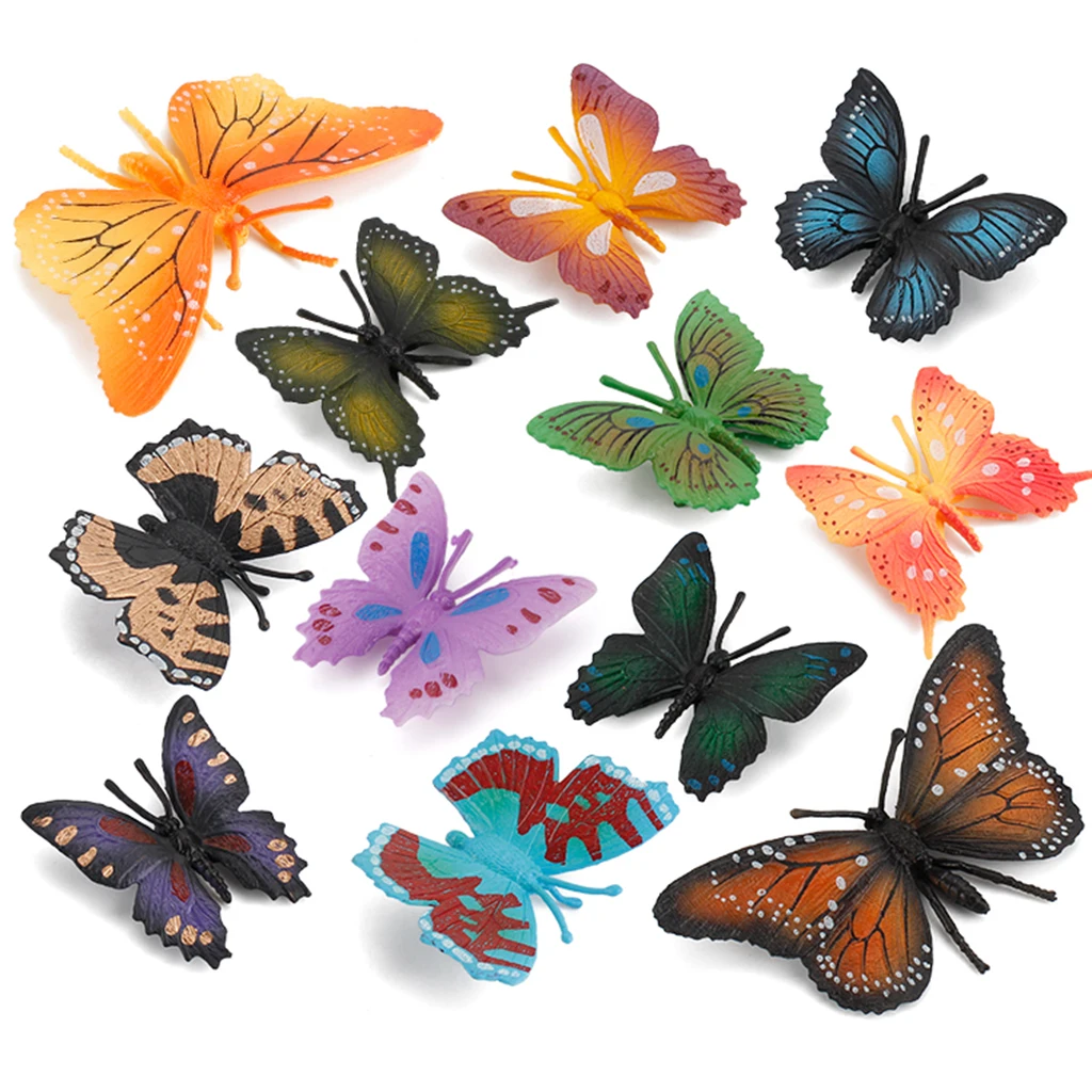 6PCS Soft PVC Insect Real Butterfly Figures for Kids Educational Teaching Aids
6PCS Soft PVC Insect Real Butterfly Figures for Kids Educational Teaching Aids