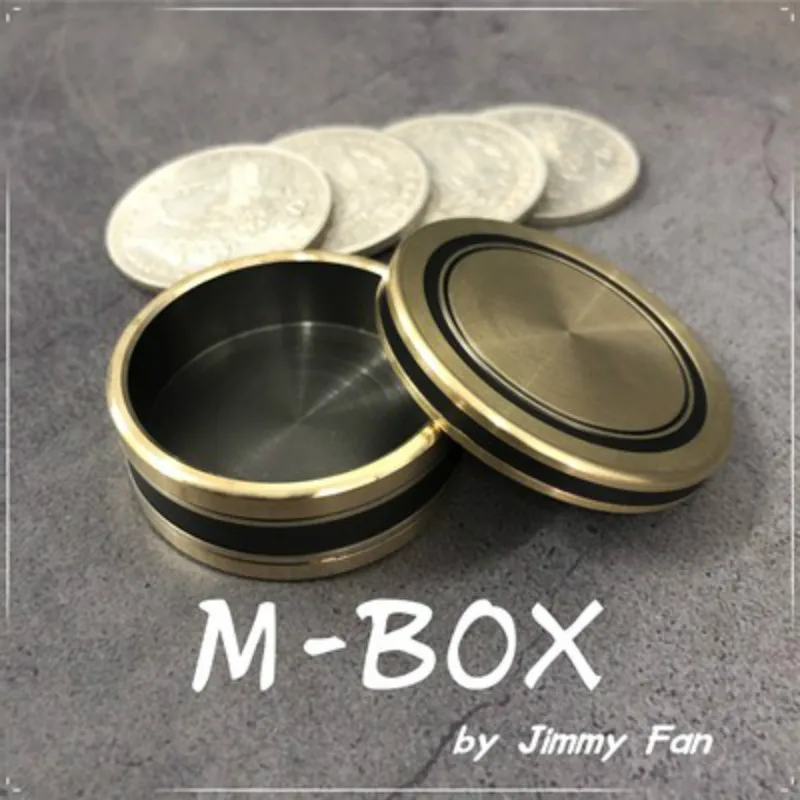 M-BOX от Jimmy Fan (размер Моргана) Волшебная монета для фокусов появляется