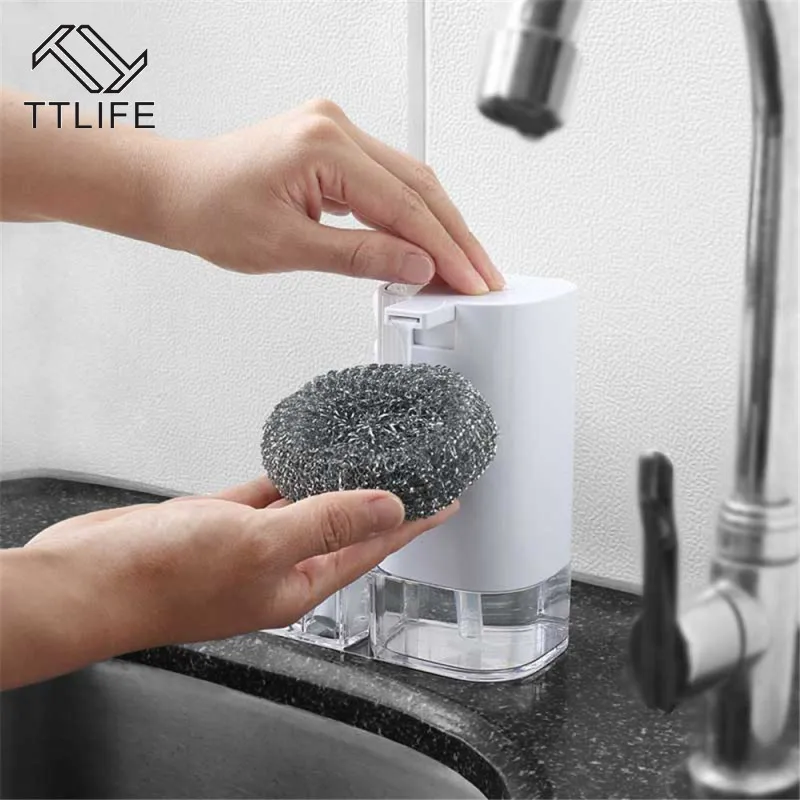 4pcs/set Stainless Steel Wire Ball Brush Handle Washing Brush Detergent Dispenser Pump Bottles Household Kitchen Cleaning Tools
4pcs/set Stainless Steel Wire Ball Brush Handle Washing Brush Detergent Dispenser Pump Bottles Household Kitchen Cleaning Tools