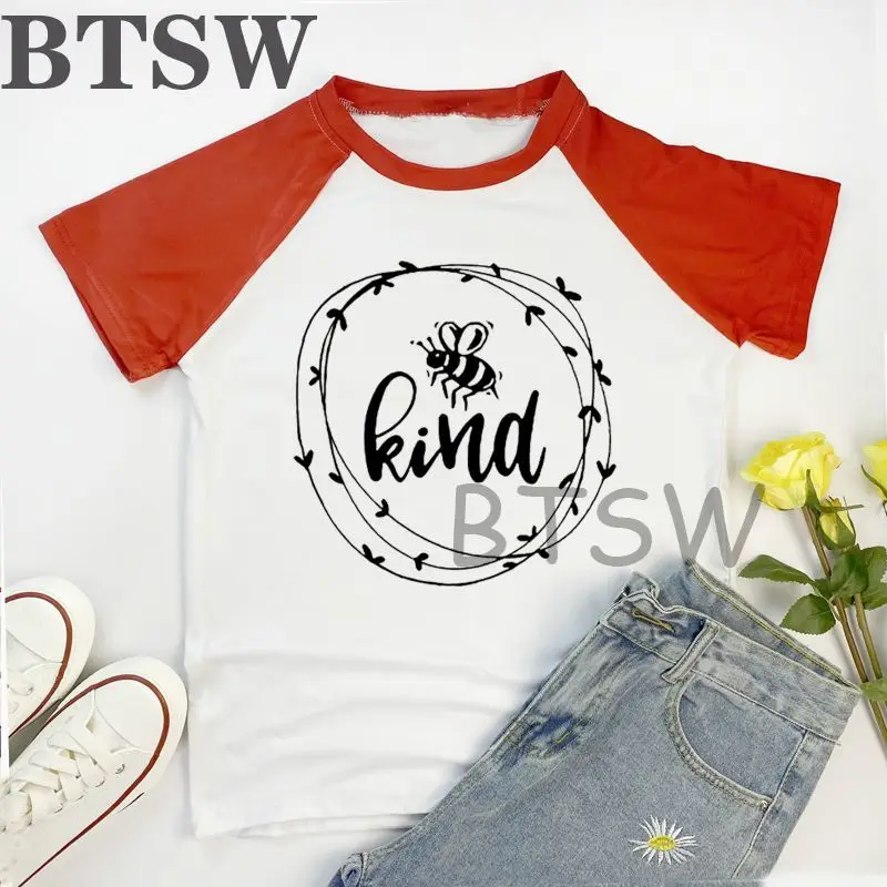 Women Harajuku Ullzang T-shirt Bee Kind Floral Summer T Shirt Graphic Cartoon Tshirt 90s Aesthetic Top Tees Streetwear
Women Harajuku Ullzang T-shirt Bee Kind Floral Summer T Shirt Graphic Cartoon Tshirt 90s Aesthetic Top Tees Streetwear