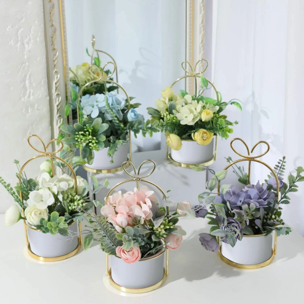 Artificial Potted Simulation Geometric Hydrangea Flowers Fake Water DIY Home Garden Table Decoration Plant Chrysanthemum Flower
Artificial Potted Simulation Geometric Hydrangea Flowers Fake Water DIY Home Garden Table Decoration Plant Chrysanthemum Flower