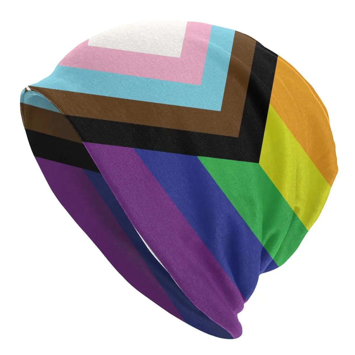 

Cool Winter Warm Women Men Knit Hat Adult Gay Pride Rainbow Flag LGBTQ Skullies Beanies Caps LGBT Lesbian Bisexual Bonnet Hats