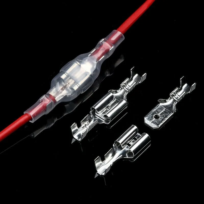 315/270/210PCS 2.8/4.8/6.3mm Insulated Crimp Terminals Seal Electrical Wire Connectors Spade Terminal Connector Assortment Kit
315/270/210PCS 2.8/4.8/6.3mm Insulated Crimp Terminals Seal Electrical Wire Connectors Spade Terminal Connector Assortment Kit