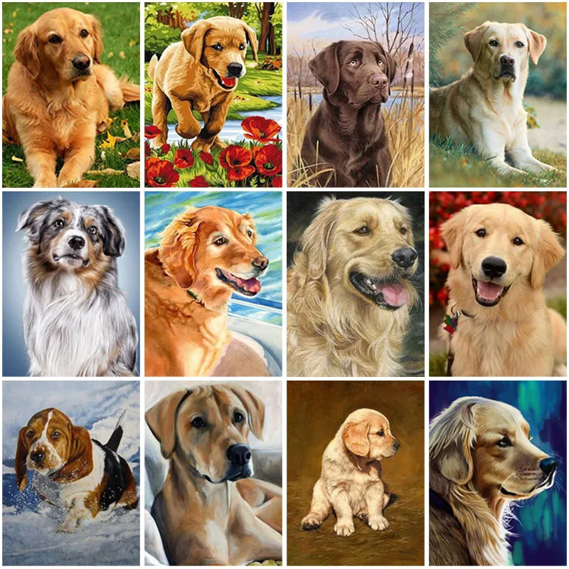 5D DIY Diamond Painting Dog Animal Diamond Embroidery Cross Stitch Square/Round Drill Mosaic Kit Handmade Gift Home Decor
5D DIY Diamond Painting Dog Animal Diamond Embroidery Cross Stitch Square/Round Drill Mosaic Kit Handmade Gift Home Decor