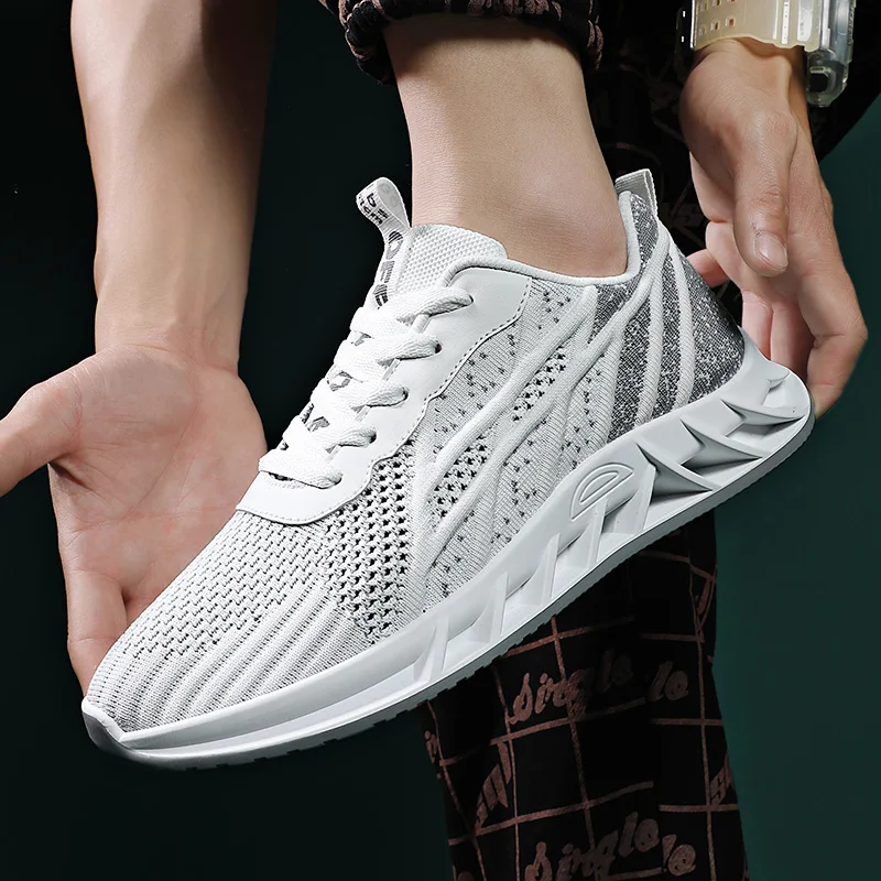 Men's Mesh Sneakers Fashion Casual Shoes Breathable Comfortable White Shoes Sports Basketball Shoes Lace up Walking Shoes
Men's Mesh Sneakers Fashion Casual Shoes Breathable Comfortable White Shoes Sports Basketball Shoes Lace up Walking Shoes