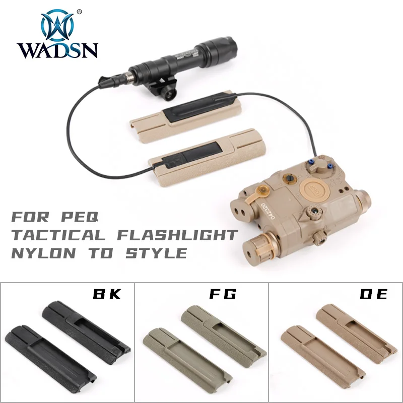 WADSN Nylon TD Scar Pocket Panel for PEQ-15 DBAL A2 Flashlight Switch Tactical Airsoft Remote Protection Fit Picatinny Rail
WADSN Nylon TD Scar Pocket Panel for PEQ-15 DBAL A2 Flashlight Switch Tactical Airsoft Remote Protection Fit Picatinny Rail
