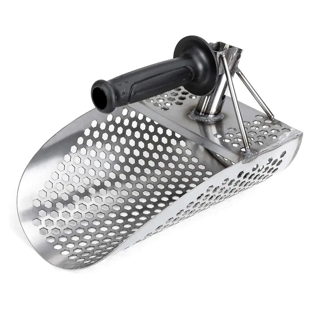 Stainless Steel Beach Sand Scoop with Handle Metal Detecting ToolDetector Fast Sifting Metal Detector
Stainless Steel Beach Sand Scoop with Handle Metal Detecting ToolDetector Fast Sifting Metal Detector