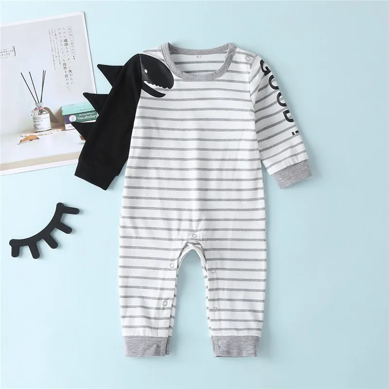 YOYOSHOW Autumn & Spring new boys' jumpsuit comfortable & fashionable boys' striped jumpsuit 0-2 years old boys' bodysuit.
YOYOSHOW Autumn & Spring new boys' jumpsuit comfortable & fashionable boys' striped jumpsuit 0-2 years old boys' bodysuit.