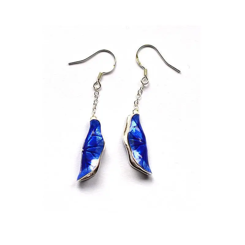 Original New Silver Enamel Cloisonne Earrings Chinese classical style elegant lady charm minority design brand jewelry
Original New Silver Enamel Cloisonne Earrings Chinese classical style elegant lady charm minority design brand jewelry