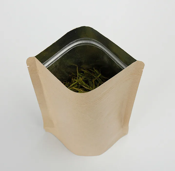 Leotrusting 100pcs Kraft Paper Zip Lock Gift Bag Stand up Mylar Foil Inlay Packaging High Barrier Kraft Paper Zipper Coffee Bag
Leotrusting 100pcs Kraft Paper Zip Lock Gift Bag Stand up Mylar Foil Inlay Packaging High Barrier Kraft Paper Zipper Coffee Bag