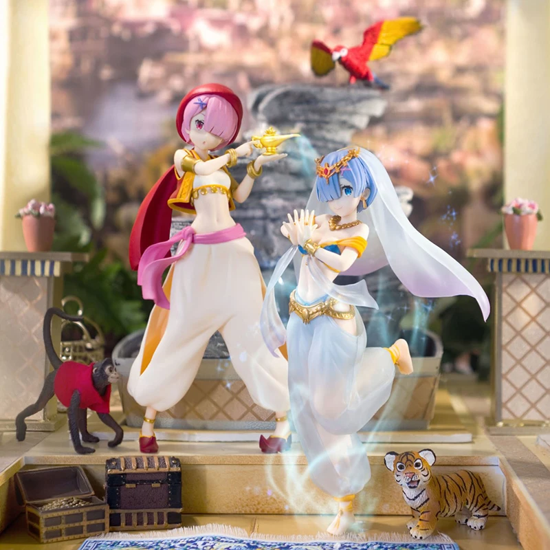 Super Special Anime Re:Life In A Different World From Zero Rem Ram Action Figure In Arabian Night PVC Collection Model Dolls
Super Special Anime Re:Life In A Different World From Zero Rem Ram Action Figure In Arabian Night PVC Collection Model Dolls