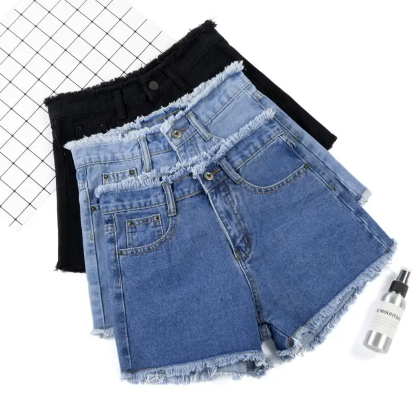 2021 Summer new High waist Denim shorts Women loose Casual Wide legs Short female Plus size 5XL Jean Shorts p2332
2021 Summer new High waist Denim shorts Women loose Casual Wide legs Short female Plus size 5XL Jean Shorts p2332