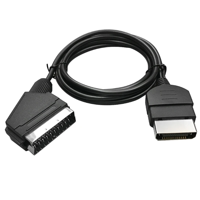 1 8 м/6 футов 24Pin RGB Scart AV кабель со свинцовым аудио-видео коннектором для детской