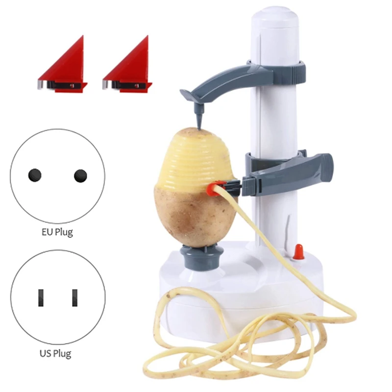 Electric Peeler,Automatic Rotating Peeler For Fruit&Vegetable With 2 Replaceable Blade Apple Paring Machine
Electric Peeler,Automatic Rotating Peeler For Fruit&Vegetable With 2 Replaceable Blade Apple Paring Machine
