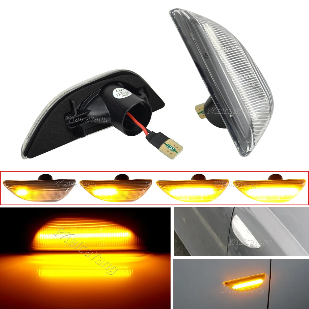 For Opel Mokka X 2012-2020 for Chevrolet Trax 2013~2019 for Buick Encore 13-20 2pcs Dynamic LED SIDE INDICATOR TURN SIGNAL BLACK
For Opel Mokka X 2012-2020 for Chevrolet Trax 2013~2019 for Buick Encore 13-20 2pcs Dynamic LED SIDE INDICATOR TURN SIGNAL BLACK