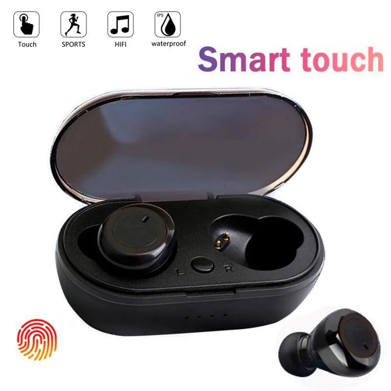 Y50 Bluetooth-compatible earphone 5.0 TWS Wireless Headphons earphones Stereo Gaming Headset With Charging Box for phone
Y50 Bluetooth-compatible earphone 5.0 TWS Wireless Headphons earphones Stereo Gaming Headset With Charging Box for phone