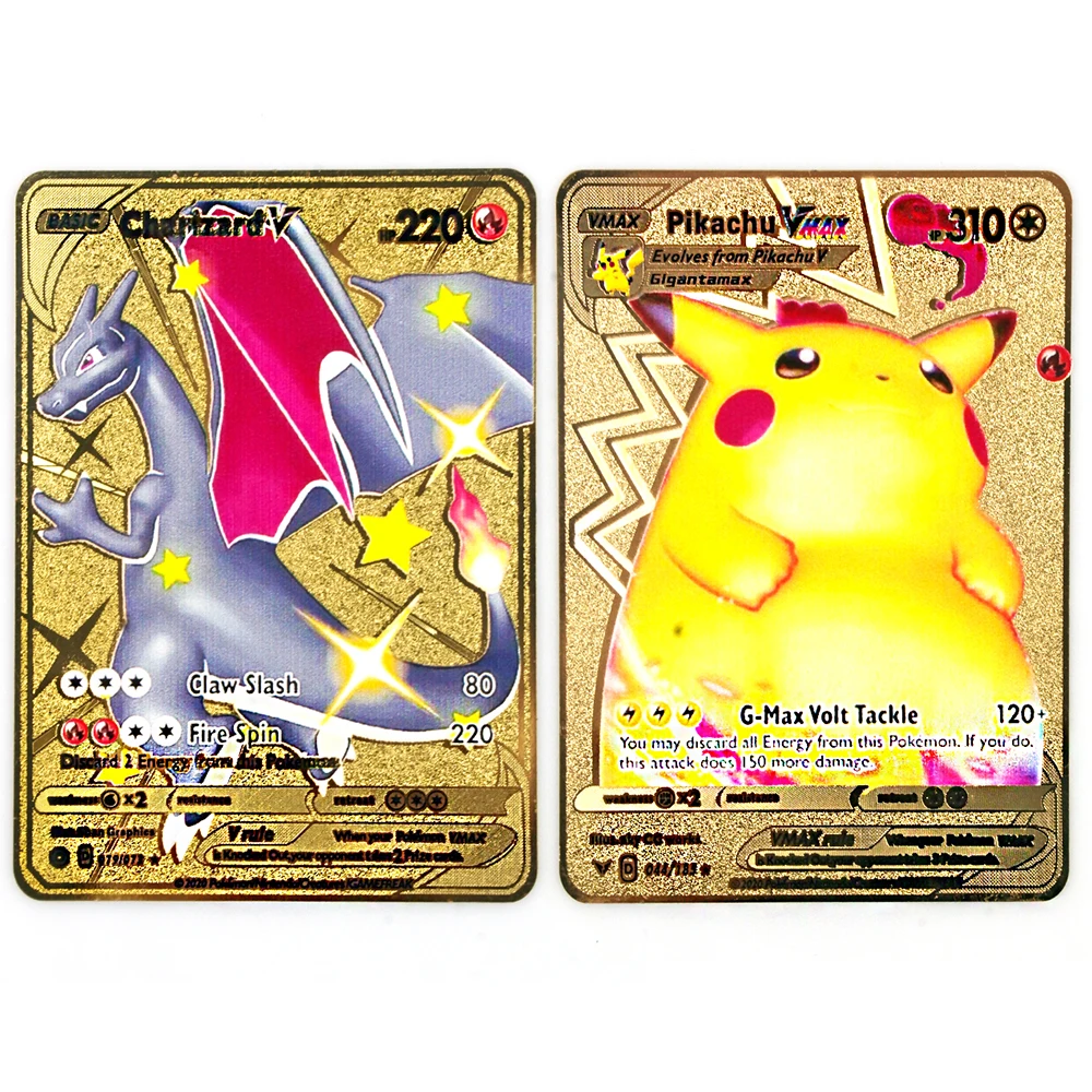 New Series In 2022, 27 Kinds Of Golden Metal Cards, Pokemon Cards, GX, MEGA, VMAX, EX, Pikachu, Fire-Breathing Dragon, Gifts
New Series In 2022, 27 Kinds Of Golden Metal Cards, Pokemon Cards, GX, MEGA, VMAX, EX, Pikachu, Fire-Breathing Dragon, Gifts