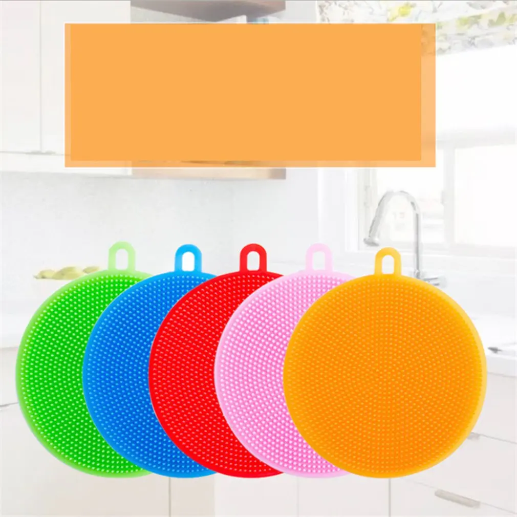 Multifunction Food-Grade Silicone Gel Dish Washing Brush Sponge Kitchen Cleaning Tools Fruit Vegetables
Multifunction Food-Grade Silicone Gel Dish Washing Brush Sponge Kitchen Cleaning Tools Fruit Vegetables