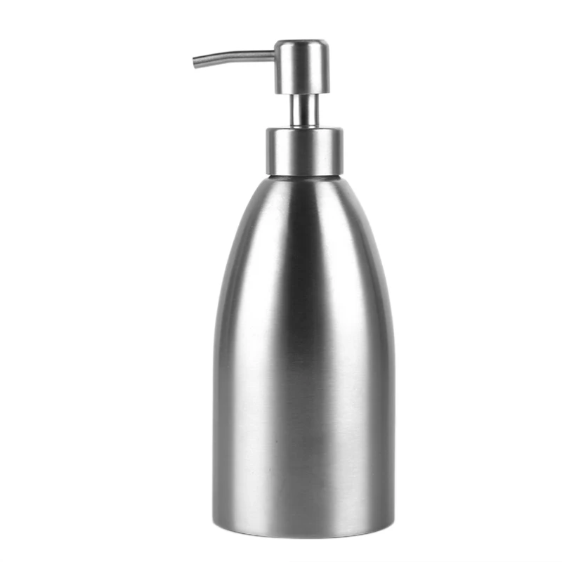 Bathroom Supplies Liquid Soap Dispenser Stainless Steel Refillable Bottle Household 500ML
Bathroom Supplies Liquid Soap Dispenser Stainless Steel Refillable Bottle Household 500ML