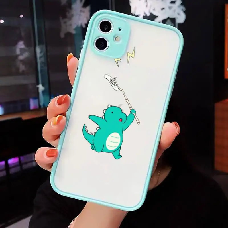 Little dinosaur cute cartoon couple Phone Cases matte transparent For iphone 7 8 11 12 plus mini x xs xr pro max cover
Little dinosaur cute cartoon couple Phone Cases matte transparent For iphone 7 8 11 12 plus mini x xs xr pro max cover