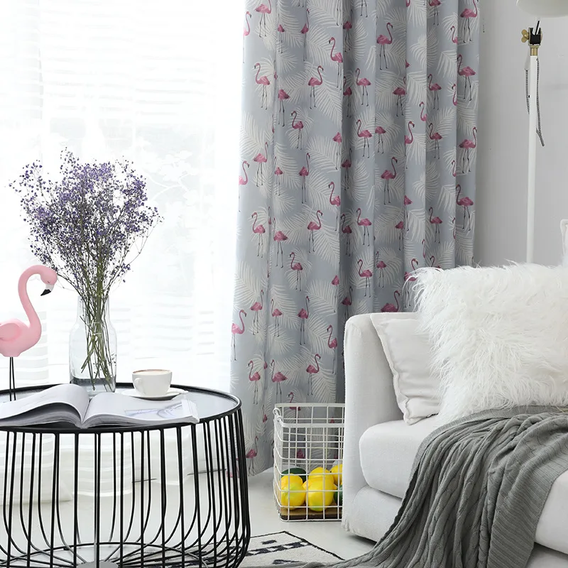 Modern Children's European-style Bedroom Living Room Curtains Polyester-cotton Printed Curtains
Modern Children's European-style Bedroom Living Room Curtains Polyester-cotton Printed Curtains