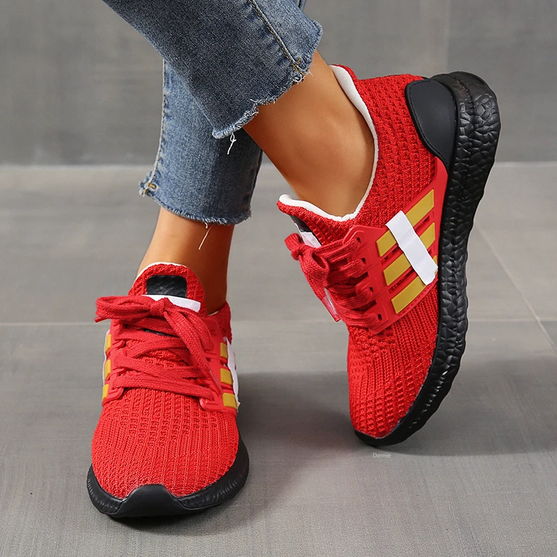 Women's Round-toe Flat Casual Shoes 2021 Summer New Lace-up Mesh Breathable Sneakers Comfortable and Lightweight Walking Shoes
Women's Round-toe Flat Casual Shoes 2021 Summer New Lace-up Mesh Breathable Sneakers Comfortable and Lightweight Walking Shoes
