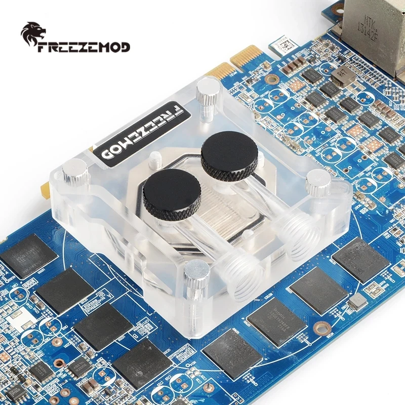 FREEZEMOD graphics card cooling core water block supports 53-62 hole pitch For GPU 5V / 12V AURA SYNC VGA-THC
FREEZEMOD graphics card cooling core water block supports 53-62 hole pitch For GPU 5V / 12V AURA SYNC VGA-THC
