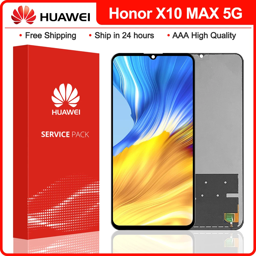 7.09" Display Replacement for Huawei Honor X10 Max 5G LCD Touch Screen Digitizer Assembly For Huawei Honor X10 Max 5G KKG-AN00
7.09" Display Replacement for Huawei Honor X10 Max 5G LCD Touch Screen Digitizer Assembly For Huawei Honor X10 Max 5G KKG-AN00