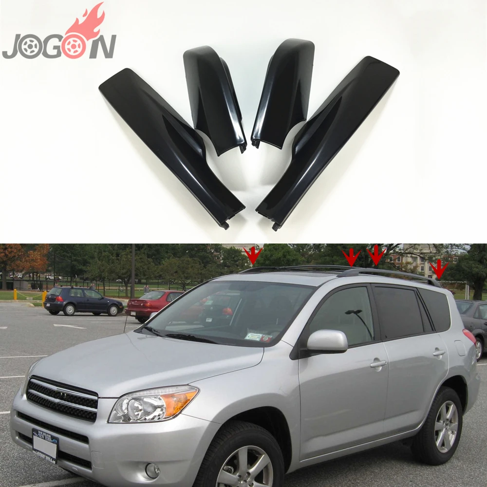 Накладка на крышу для Toyota RAV4 XA30 LH RH 2007 2008 2009 2010 2011 2012 4 шт.|Багажники крыши авто и