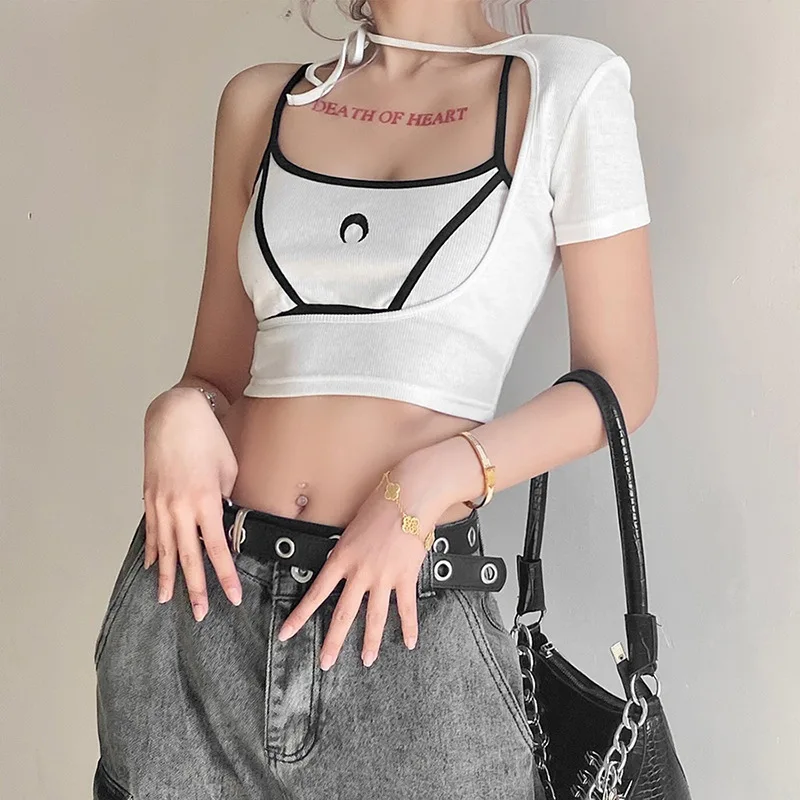 ZTONE Y2K Tank Tops Fashion Casual Backless White Women Sexy Halter Vest Summer Adults Sleeveless Solid U Shaped Neck Streetwear
ZTONE Y2K Tank Tops Fashion Casual Backless White Women Sexy Halter Vest Summer Adults Sleeveless Solid U Shaped Neck Streetwear