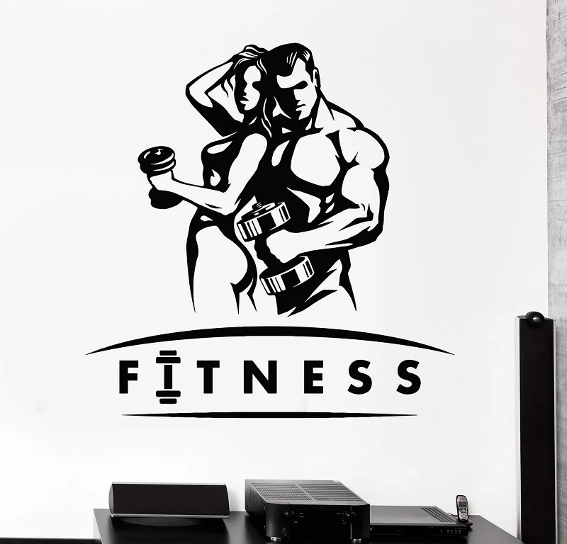 Muscle Girl Man Beautiful Strong Body Dumbbell Bodybuilding Fitness Vinyl Wall Decal Gym Decorative Wall Sticker 4326
Muscle Girl Man Beautiful Strong Body Dumbbell Bodybuilding Fitness Vinyl Wall Decal Gym Decorative Wall Sticker 4326