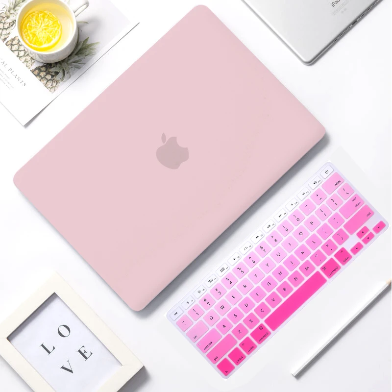 MTT Crystal Matte Case For Macbook Air Pro Retina 12 13 15 16 With Touch Bar Pink Laptop Sleeve+US Keyboard Cover A1708 A2338
MTT Crystal Matte Case For Macbook Air Pro Retina 12 13 15 16 With Touch Bar Pink Laptop Sleeve+US Keyboard Cover A1708 A2338