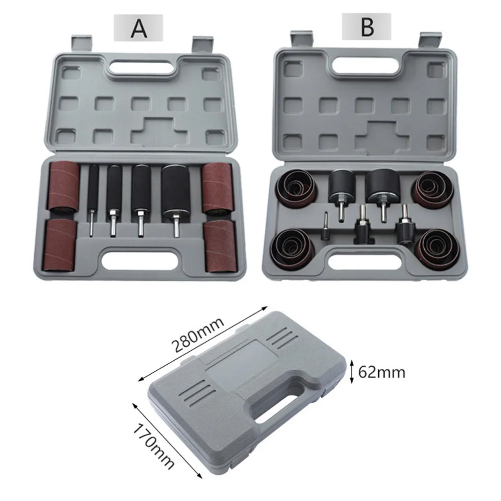 Sand Paper Roll Drum Sander Kit Sanding Belt Grit 80 120 Sandpaper Long Short With Spindle Case For Drill Press Rotary Tools
Sand Paper Roll Drum Sander Kit Sanding Belt Grit 80 120 Sandpaper Long Short With Spindle Case For Drill Press Rotary Tools