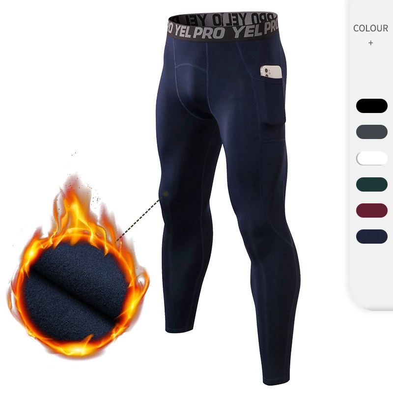 Men's Tights Compression Pants Winter Warm Fleece Fitness Leggings Thermal Underwea Male Quick Dry Fit Gym Sport Tights Trousers
Men's Tights Compression Pants Winter Warm Fleece Fitness Leggings Thermal Underwea Male Quick Dry Fit Gym Sport Tights Trousers