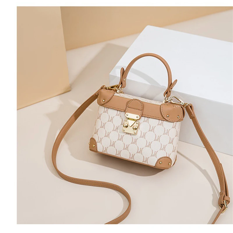 Printing Small Handle Bags High Quality PVC Leather Women Bucket Shoulder Bag New Fashion Designer Female Cross Body Bags
Printing Small Handle Bags High Quality PVC Leather Women Bucket Shoulder Bag New Fashion Designer Female Cross Body Bags