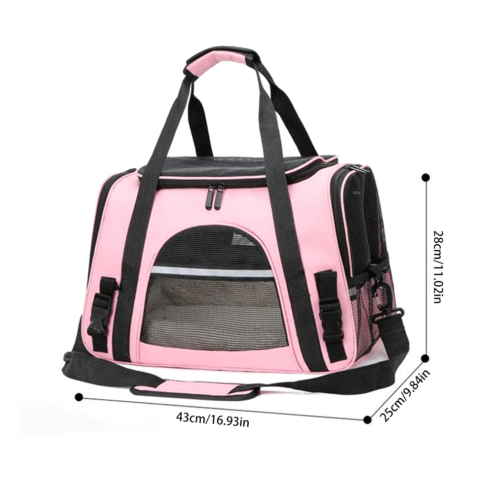 Cat Carrier Bags Transport Pet Bag With Locking Safety Zippers Portable Breathable Foldable Cat Backpack For Pet Dog Cat Bag
Cat Carrier Bags Transport Pet Bag With Locking Safety Zippers Portable Breathable Foldable Cat Backpack For Pet Dog Cat Bag