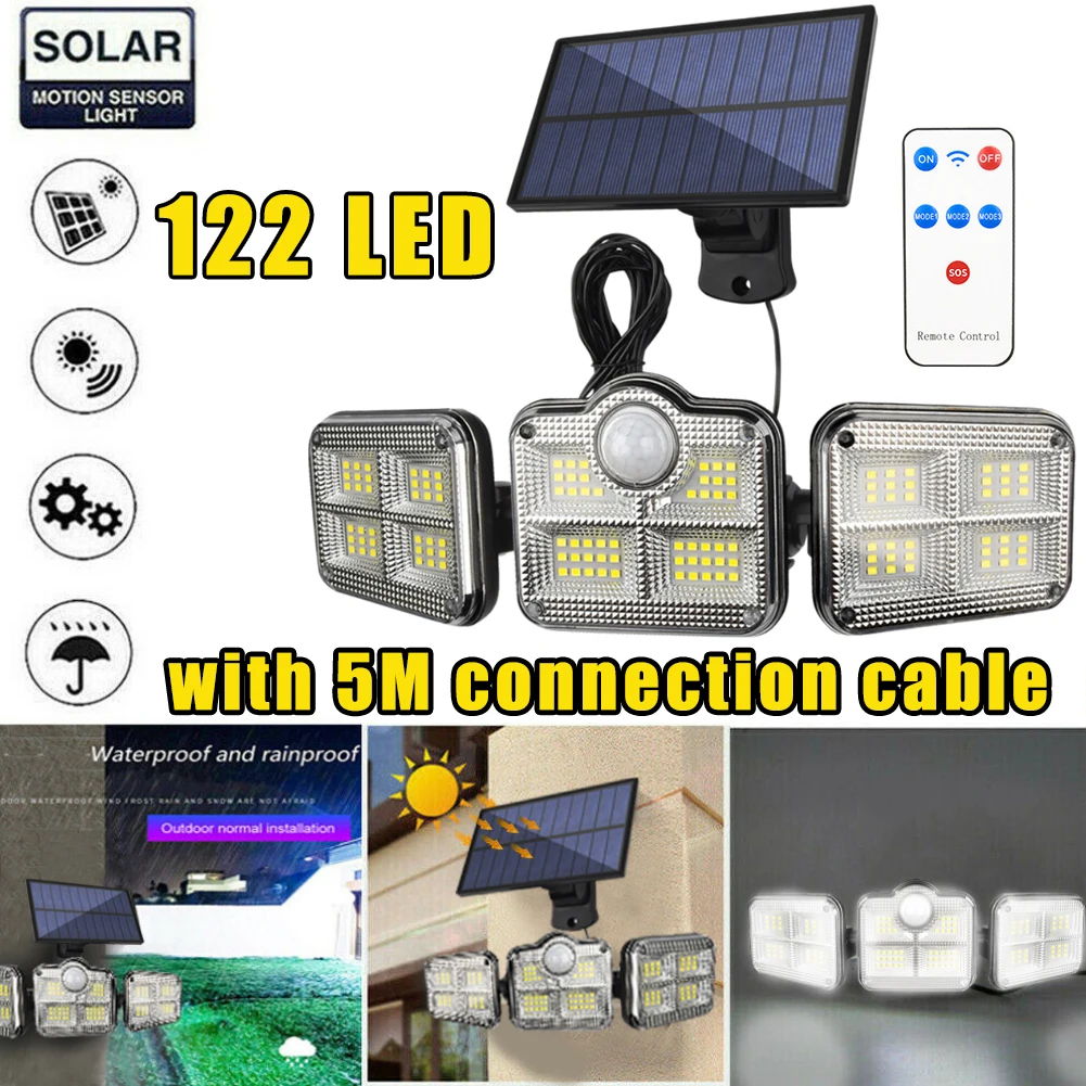 ANENG Super Bright Solar Lights 122 138 LED IP65 Waterproof Outdoor Indoor Solar Lamp With Adjustable Head Wide Lighting Angle
ANENG Super Bright Solar Lights 122 138 LED IP65 Waterproof Outdoor Indoor Solar Lamp With Adjustable Head Wide Lighting Angle