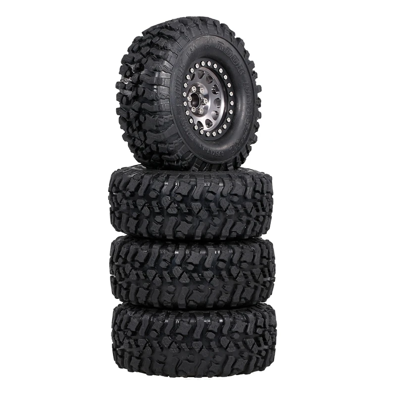 4PCS Metal 2.2 Beadlock Wheel Rim Tires Set for 1/10 RC Crawler Car Traxxas TRX4 TRX6 Axial SCX10 RR10 Parts
4PCS Metal 2.2 Beadlock Wheel Rim Tires Set for 1/10 RC Crawler Car Traxxas TRX4 TRX6 Axial SCX10 RR10 Parts