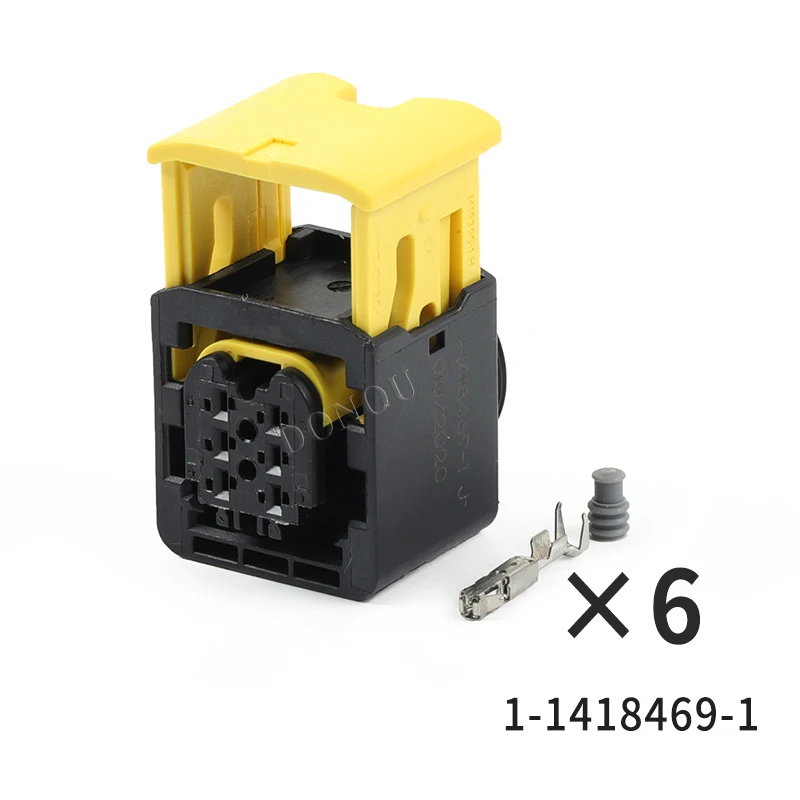 1set 6-hole new energy waterproof connector harness connector sensor quick plug socket 1-1418469-1 terminal
1set 6-hole new energy waterproof connector harness connector sensor quick plug socket 1-1418469-1 terminal