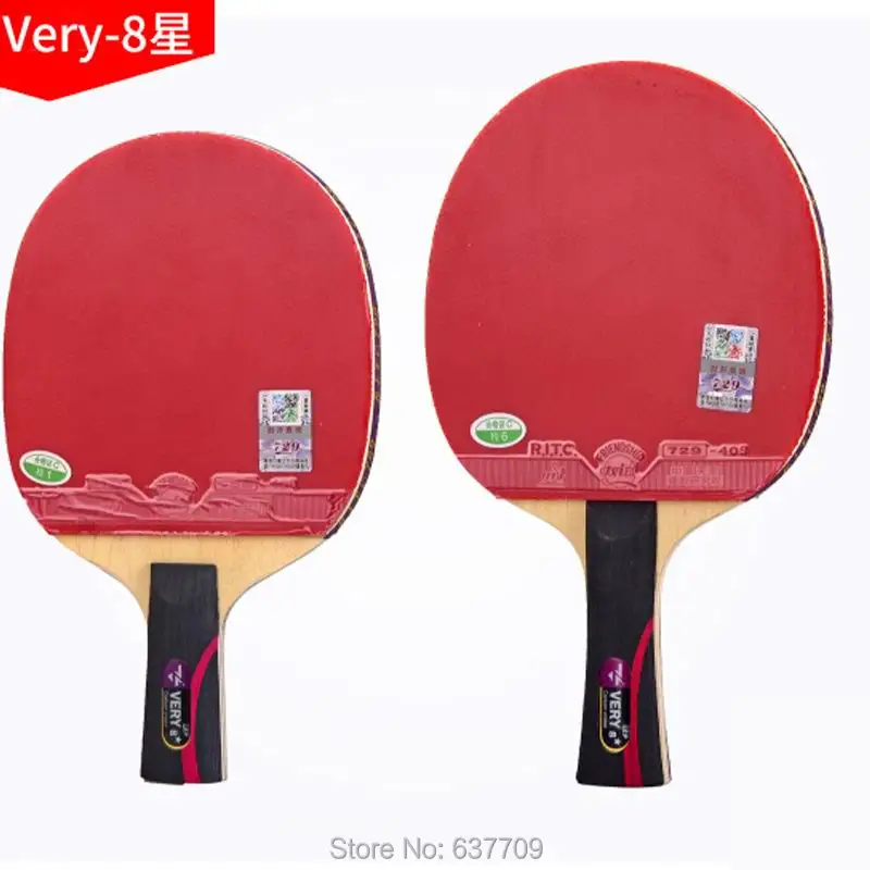 Original 729 finished racket Very-8 fast attack with loop carbon table tennis racket ping pong racquet pimples in for both side
Original 729 finished racket Very-8 fast attack with loop carbon table tennis racket ping pong racquet pimples in for both side