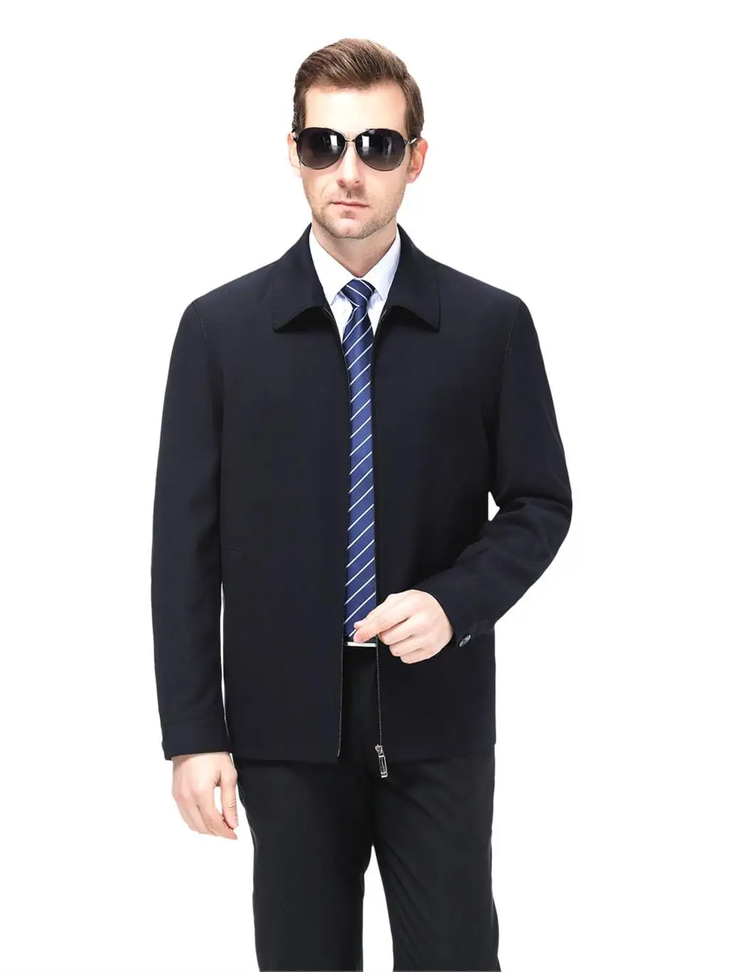 High quality middle-aged Jacket Men's plus size Windbreaker 2020 Spring New Clothing casual turn-down collar zip coats
High quality middle-aged Jacket Men's plus size Windbreaker 2020 Spring New Clothing casual turn-down collar zip coats