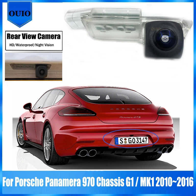 Задняя камера HD для Porsche Panamera 970, корпус G1 / MK1 2010 ~ 2016, парковочная камера заднего вида с ночным видением/камера номерного знака
Задняя камера HD для Porsche Panamera 970, корпус G1 / MK1 2010 ~ 2016, парковочная камера заднего вида с ночным видением/камера номерного знака